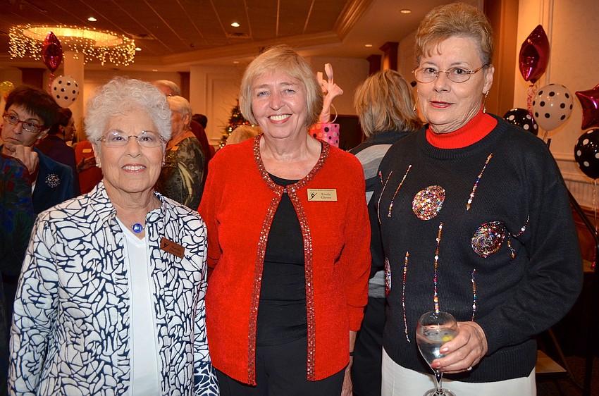 Marsha Chernick, Linda Glover and Ruth Johnston