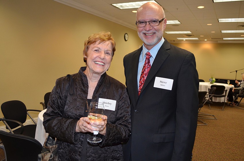 Shirley Foss and Steve Miles