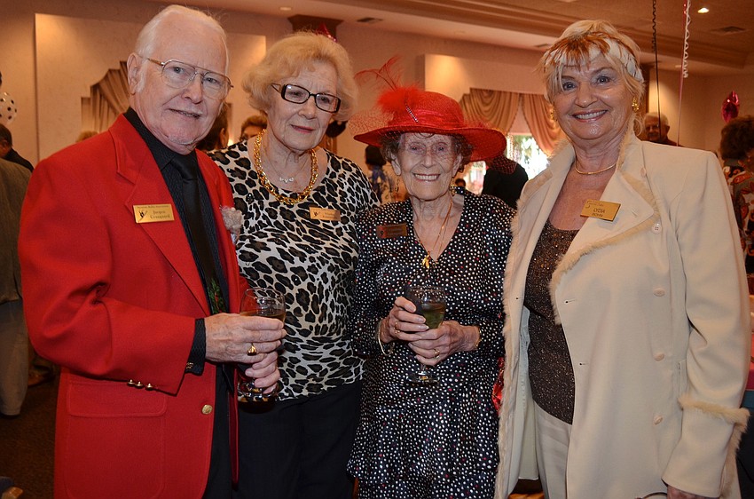 Jorgen Graugaard, Vlatka Ivanisevic, Gundrun Graugaard and Lydia Bohn