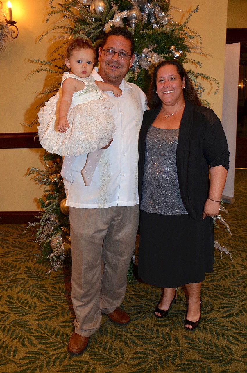 Jerry and Allison Ingram with their daughter Lucia