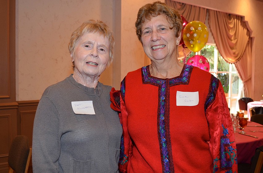Pat Klugherz and Sue Gordon