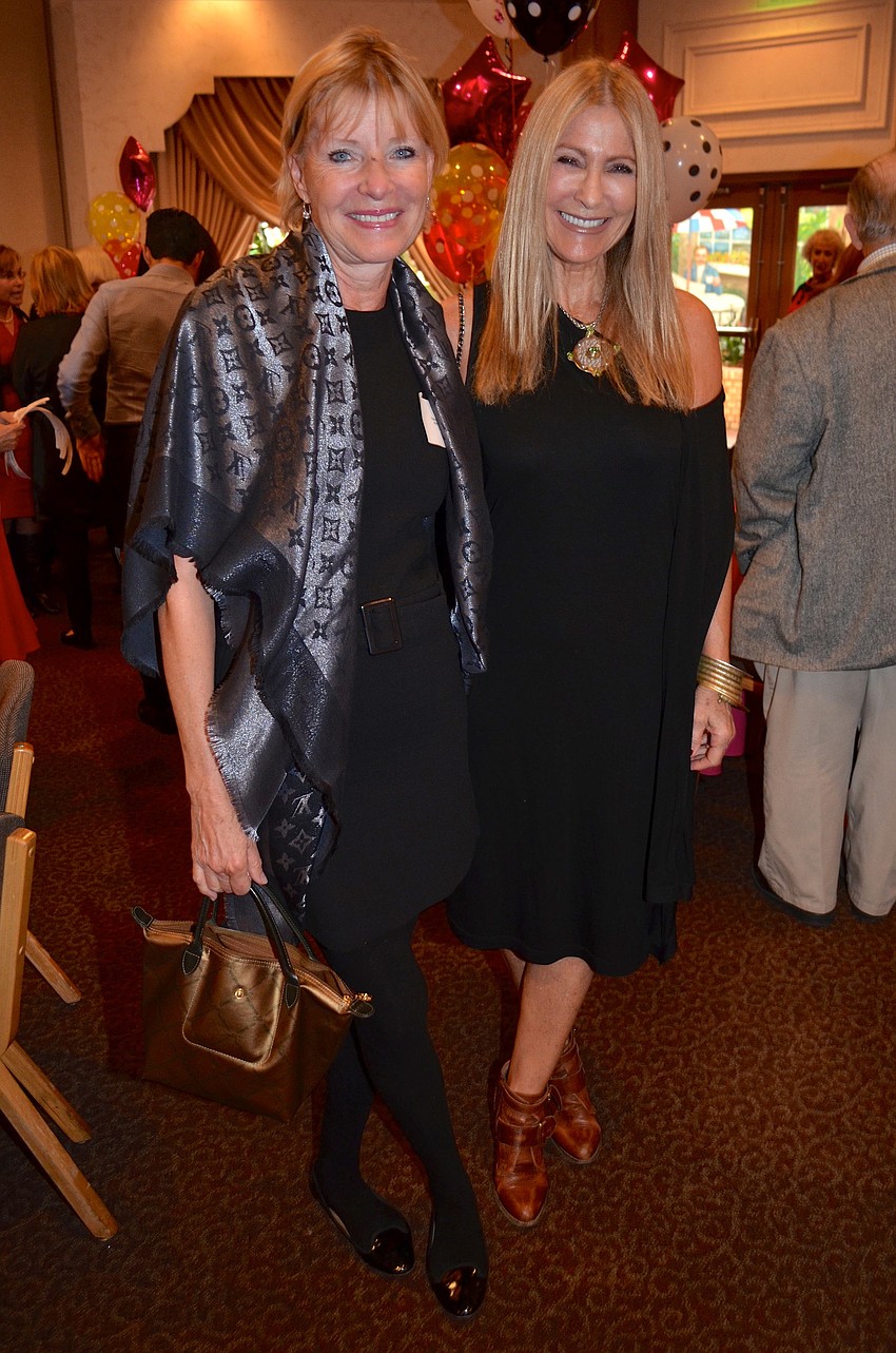 Nancy Mina and Lynn Barrie