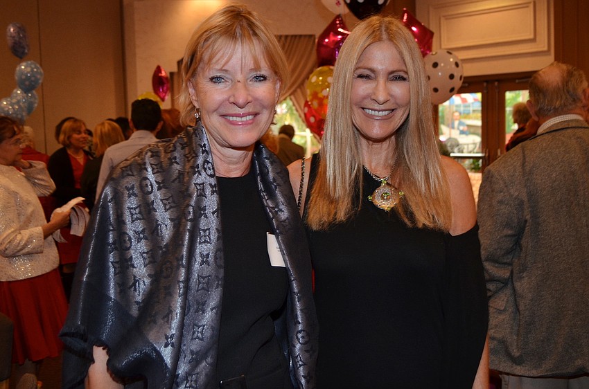 Nancy Mina and Lynn Barrie