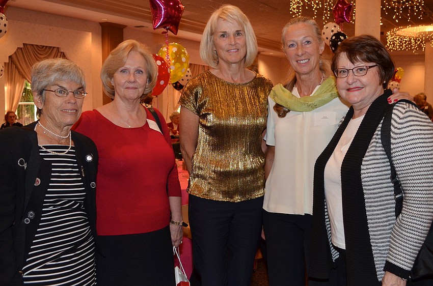 Mercedita Oâ€™Connor, Rebecca Reilly, Sue Guarasci, Annick Stephenson and Patty Oberuc