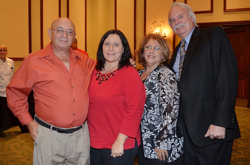 Tony and Annette Santana with Marianne and Richard Reilly