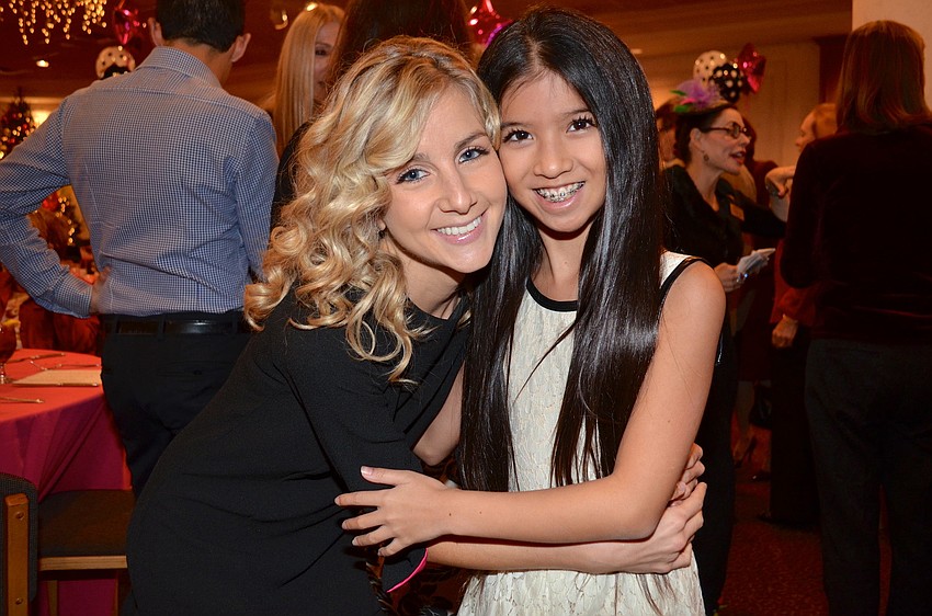 Honoree Sara Sardelli and Olivia Ratner