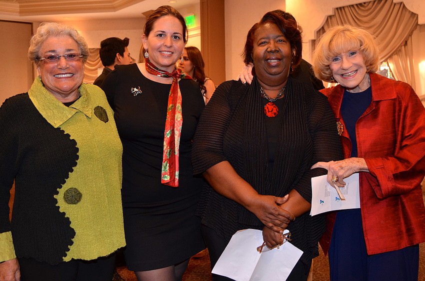 Susan Dweck, Jennifer Grondahl, Jone Williams and Flori Roberts