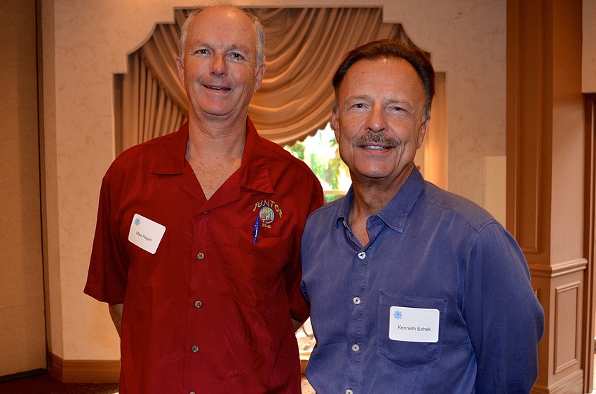 Mike Hagan and Kenneth Eshak