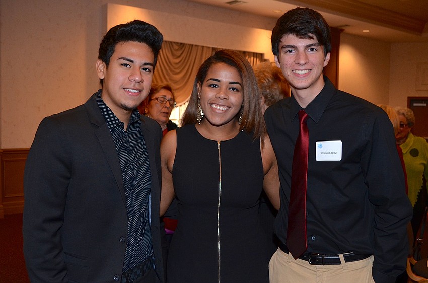 Carlos Toribio, Vanessa Montero and Joshua Lopez