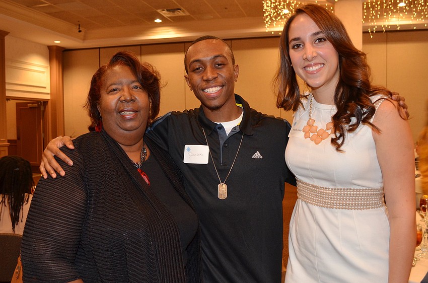 Jone Williams, DeLeon Jelks and Priscilla Sosa