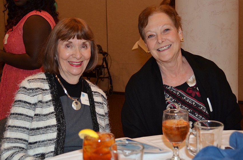 Joan Wilson and Glenda Guthrie