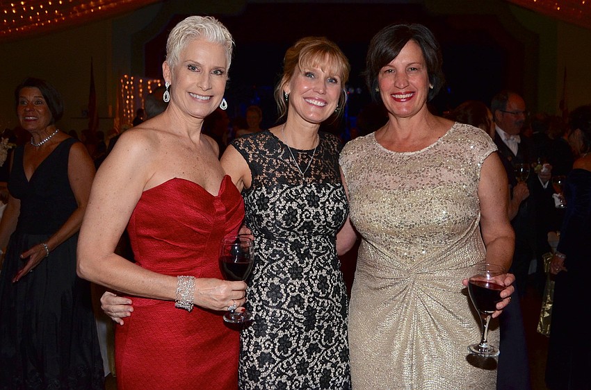 Danielle Gladding, Leslie Jeffrey and Margaret Mobley