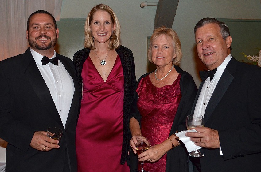 Doug and Jennifer Gross with Lane and Dave Bustard