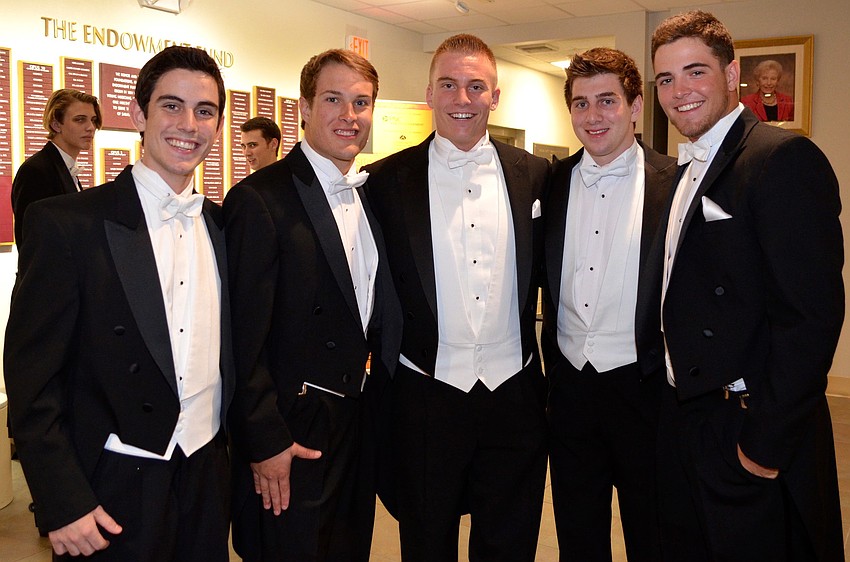 Eric Kreger, Tyler Garris, Lex Sayre, Drew Fineberg and Andrew Dilacqua