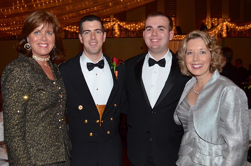 Mary and Thomas Marryott with Nolan and Wendy Deming
