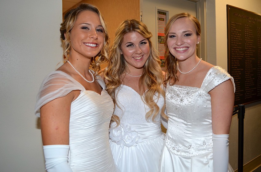 Shawna Sims, Taylor Karp and Claire Cornetet