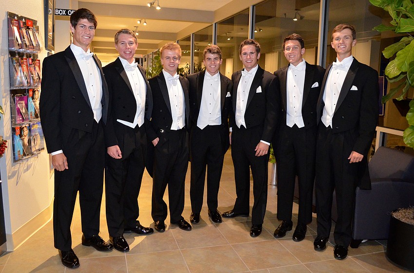 Travid Taaffe, Nick Edwards, Andrew Brown, Jacob Amontree, Stafford Shaddy, Owen Homeister and Maddux Castle