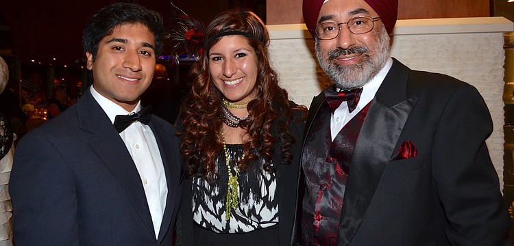 Tom, Nikita and Harry Anand