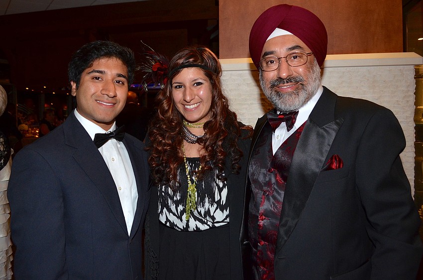 Tom, Nikita and Harry Anand