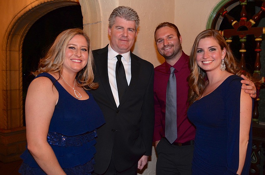 Melanie Driscoll and Dan Dubay with Paul and Heather Schlitt