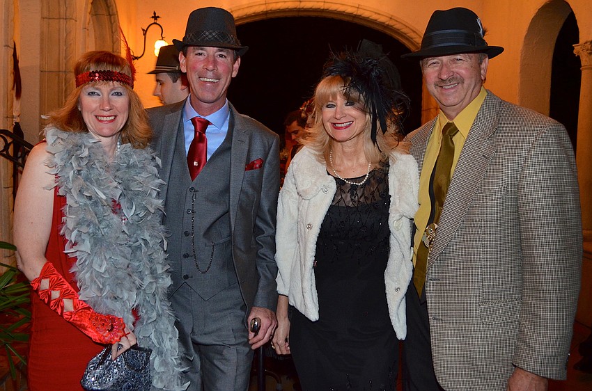 Mary and Ed Jarcy with Sandy Faignant and Daryl Flemion