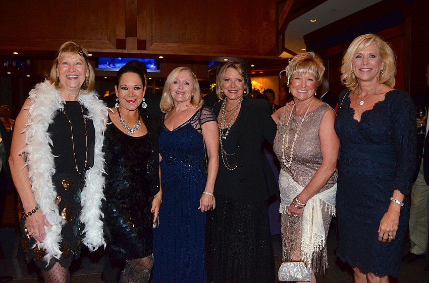Sandy McAdaragh, Sandra Ceshkar, Susan Cameron, Joan Morgan, Margit Gravino and Cindy Stelter