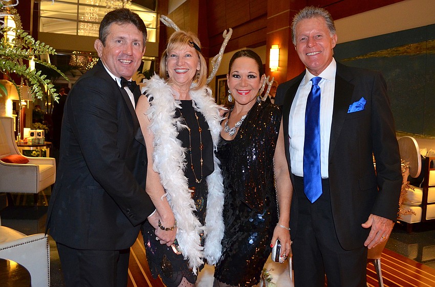 Mike and Sandy McAdaragh with Sandra and George Ceshkar