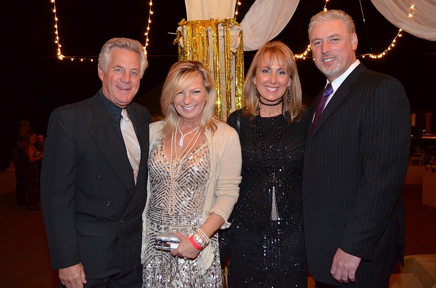 Michael and Karen Storms with Rebecca Sirigotis and Andy LoMengo