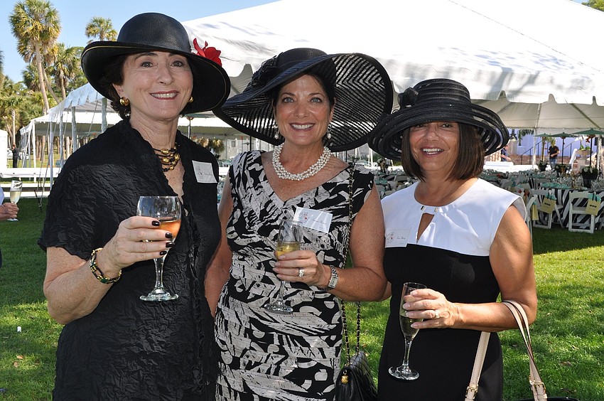 Barbara Brizdle, Suzanne Reiman and Anna Whaley