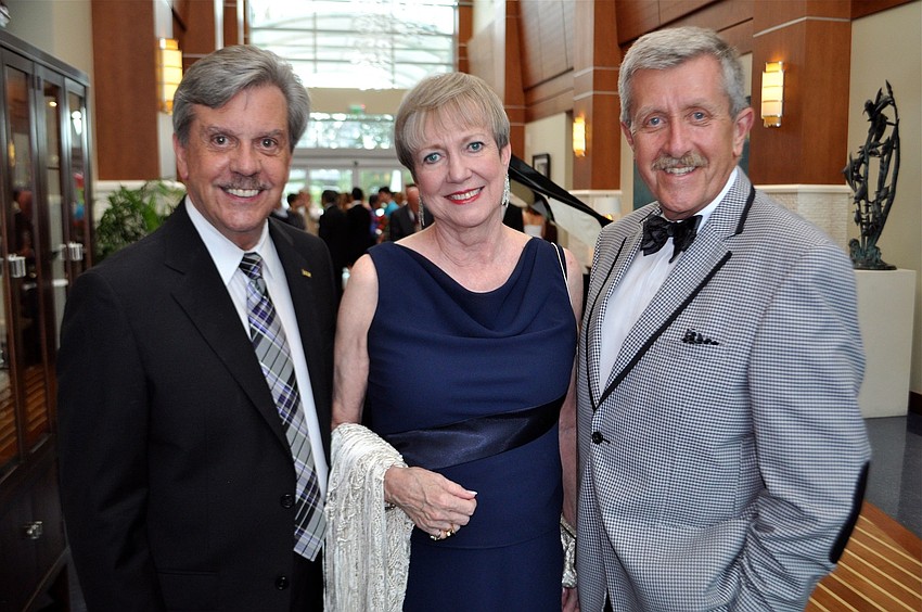 Dr. Arthur and Lynn Guilford with Phil King