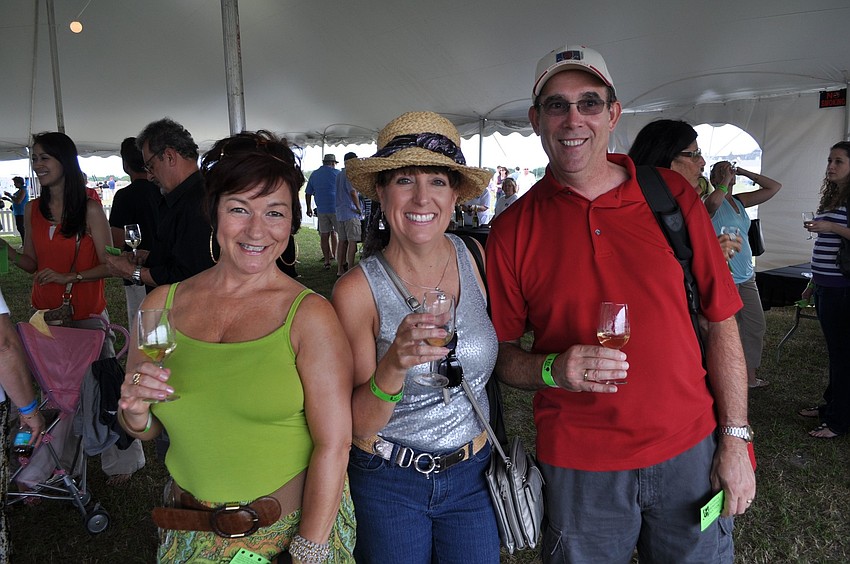 Jackie Mori with Maureen and Mark La Tessa