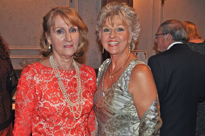 Linda Morrison and Linda Bush