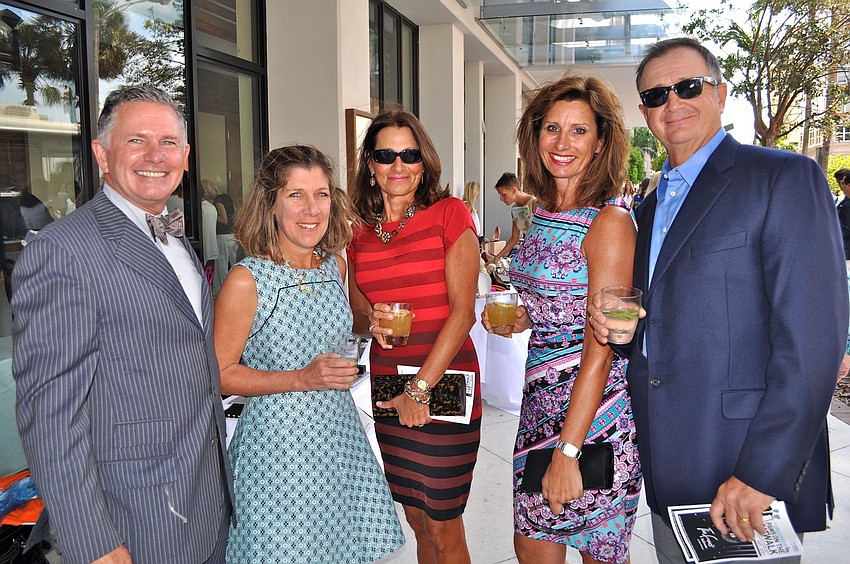 Richard Carpenter, Norma Koppel, Joyce DeGregorio and Lynn and Vincent Billi