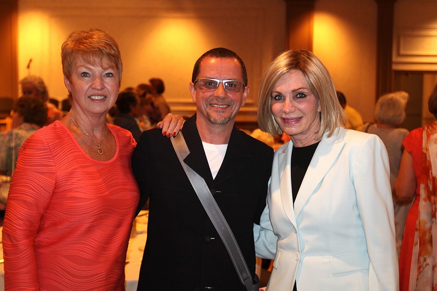 Mary Anne Servian, Iain Webb and Hillary Steele
