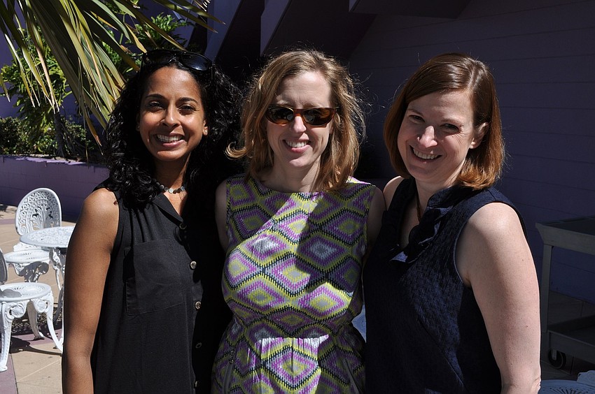 Latha Sundaram, Kristin Walters and Kris Rattini