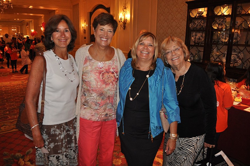 Janice Ryan, Kathy Emery, Debbie LaMarca and Jackie Torciollo
