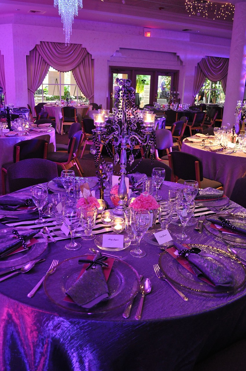 The tables and dÃ©cor inside Michaelâ€™s On East were French themed for the Children First â€œApril in Parisâ€ Gala.