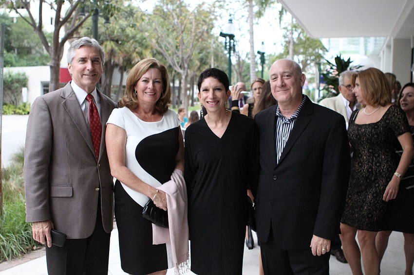 Phil and Julie Delaney with Felize Schulaner and Dennis Rees