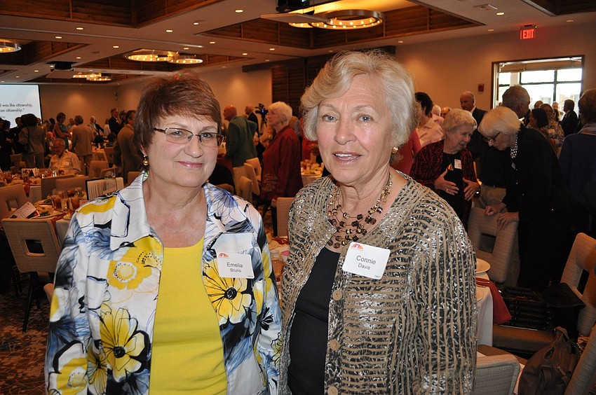 Emelia Bruno and Connie Davis