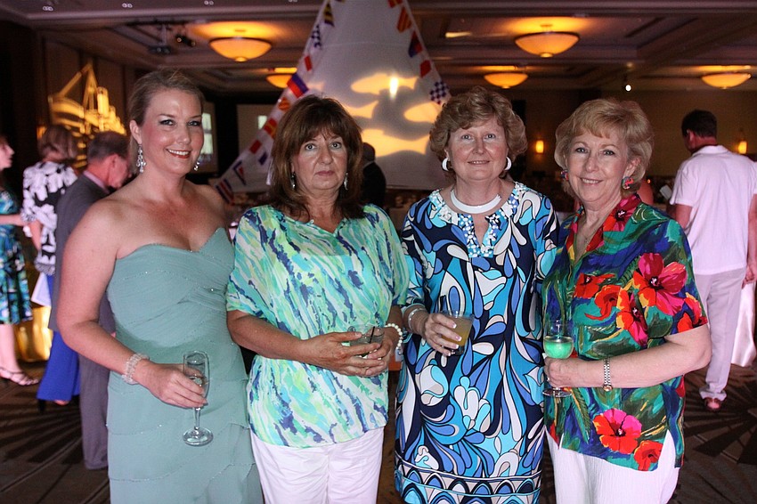 Elise Buck, Pam Vitale, Kim Walbrown and Nancy Masterson