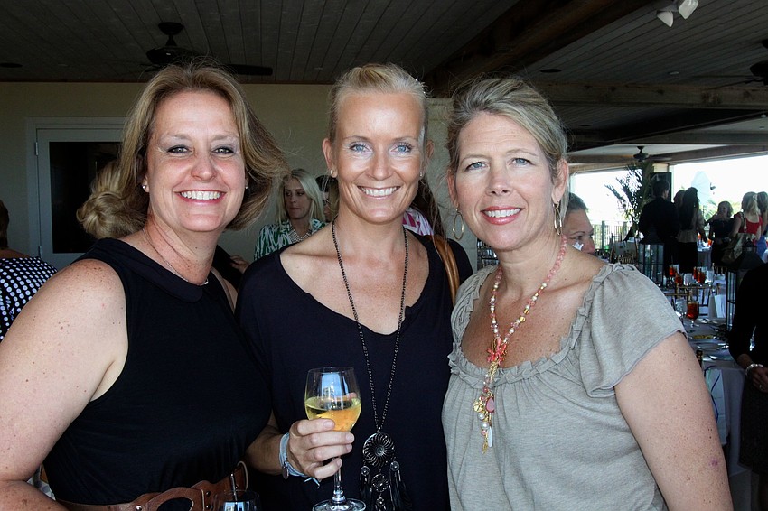 Mary Ann Gaines, Marie Sellberg and Roberta Tengerdy
