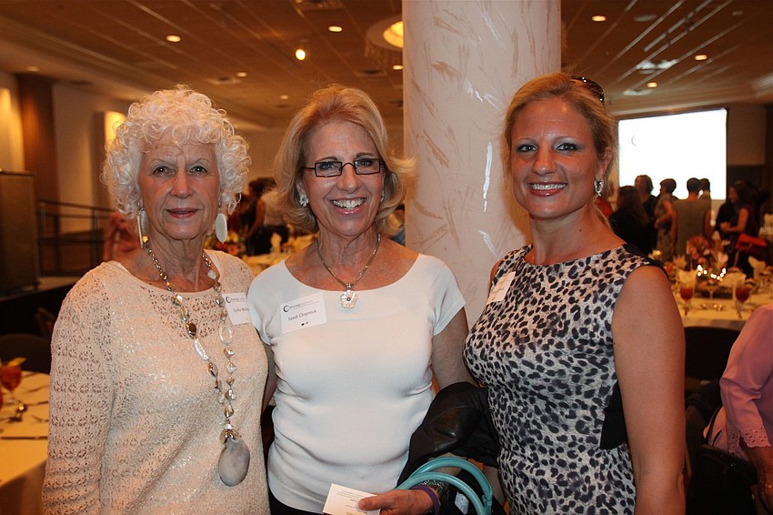 Lydia McIntire, Sandi Chapnick and Nicole Chapnick