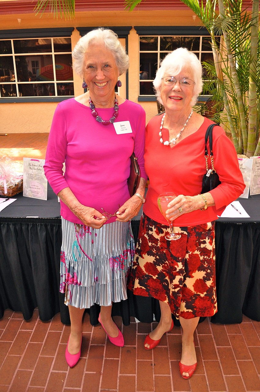 Jane Nelson and Susan Featherman