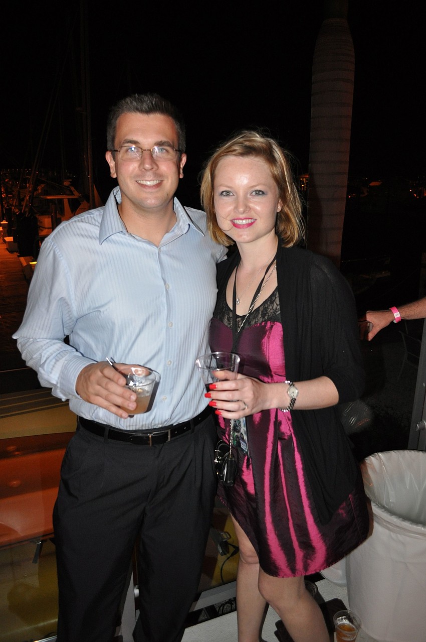 Chris Steiner and Saida Jennell