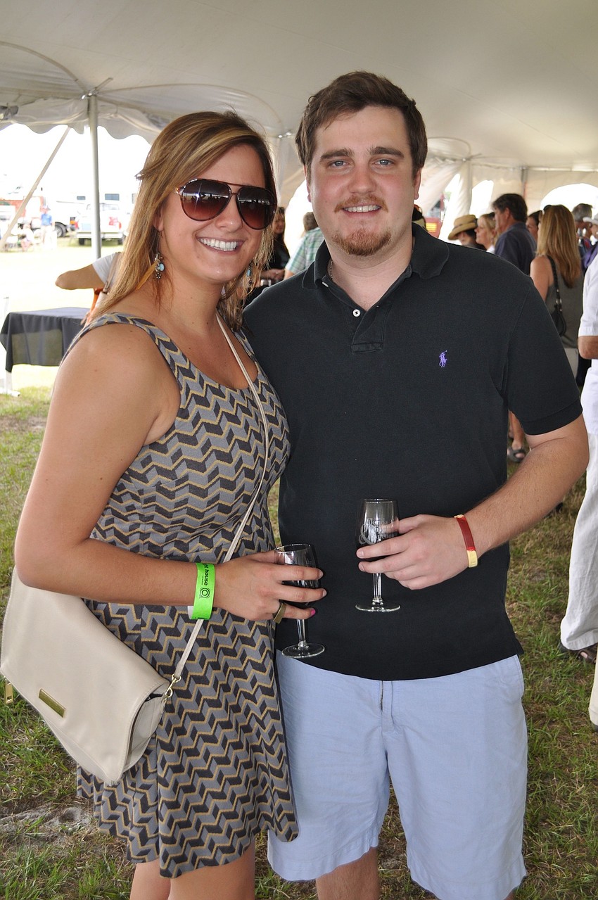 Betsy Strickland and Matt Lewis