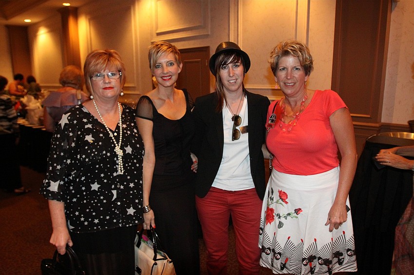 Yvonne Armstrong, Kerri Johnson, Taelor Scheuer and Coral Pleas