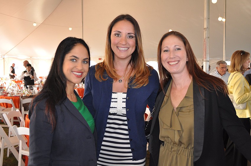 Daniele Florville, J.C. Cantrell and Kristin Hilton