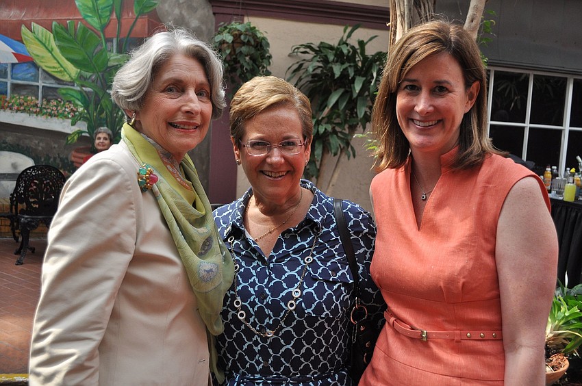 Michael Saunders, Jocelyn Stevens and Dannie Sherrill