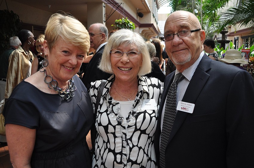 Carolyn Johnson, Gerri Aaron and Marvin Albert