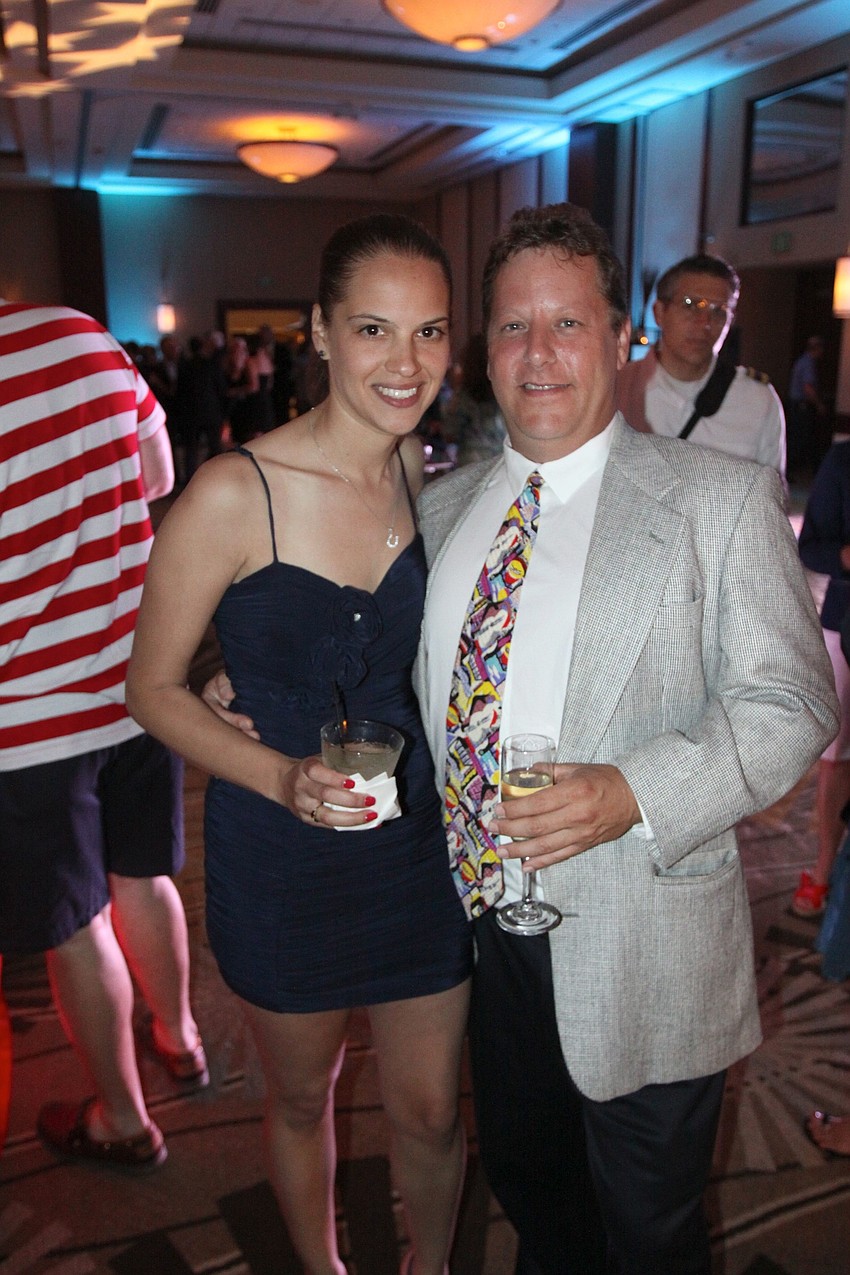 Kim Zaba and TJ Friedman